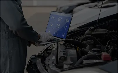 Diagnostic électronique réalisé sur un véhicule